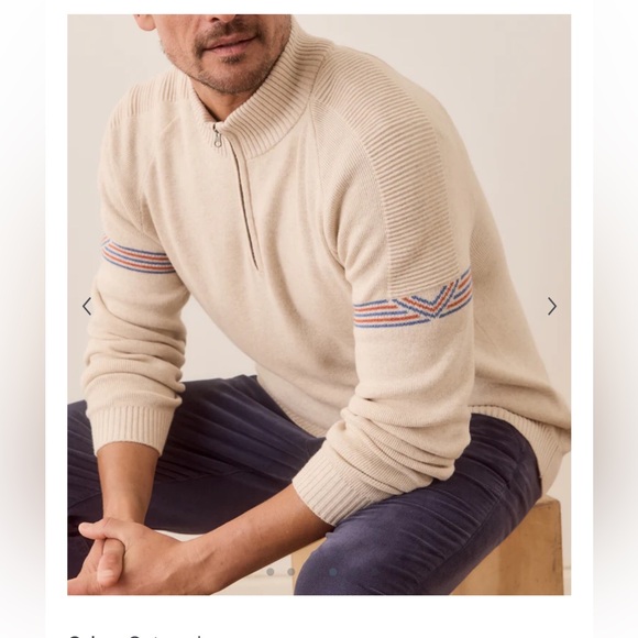 Marine Layer Big Bear Quarter Zip (M) - $30 - Picture 3 of 11